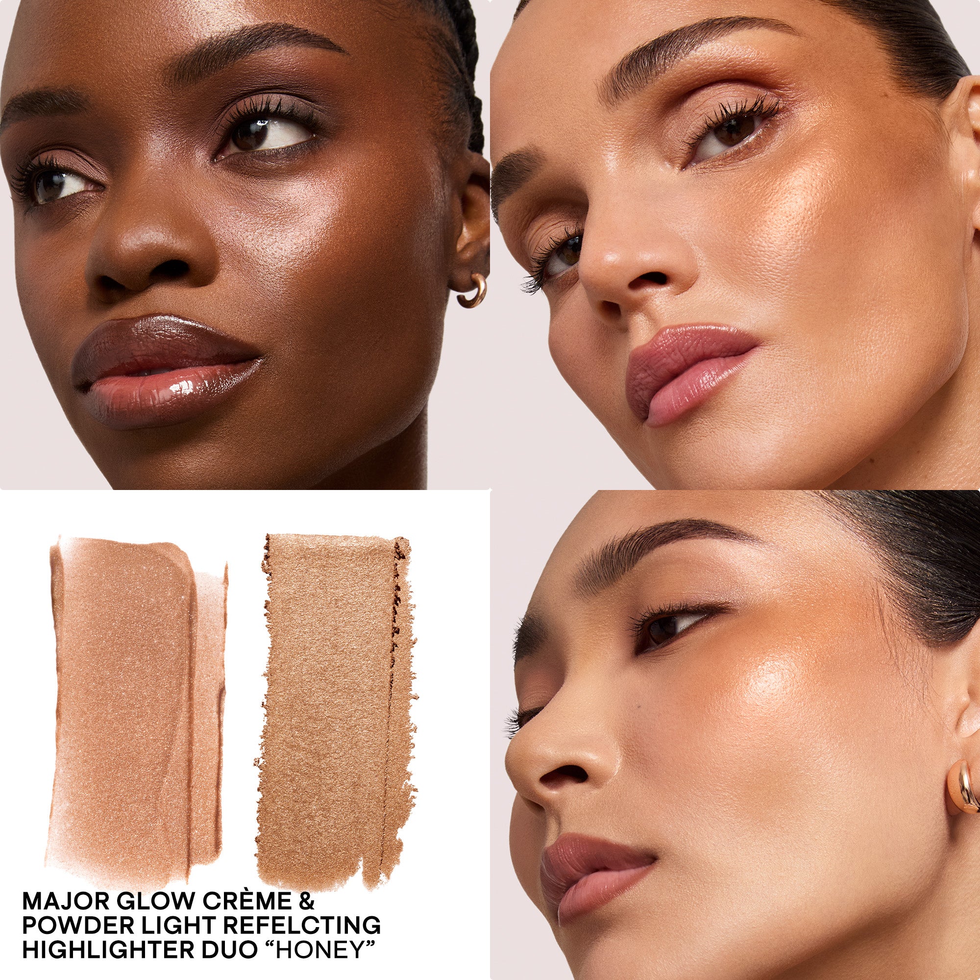 #color_Major Glow Crème & Powder Light Reflecting Translucent Highlighter Duo (Honey)
