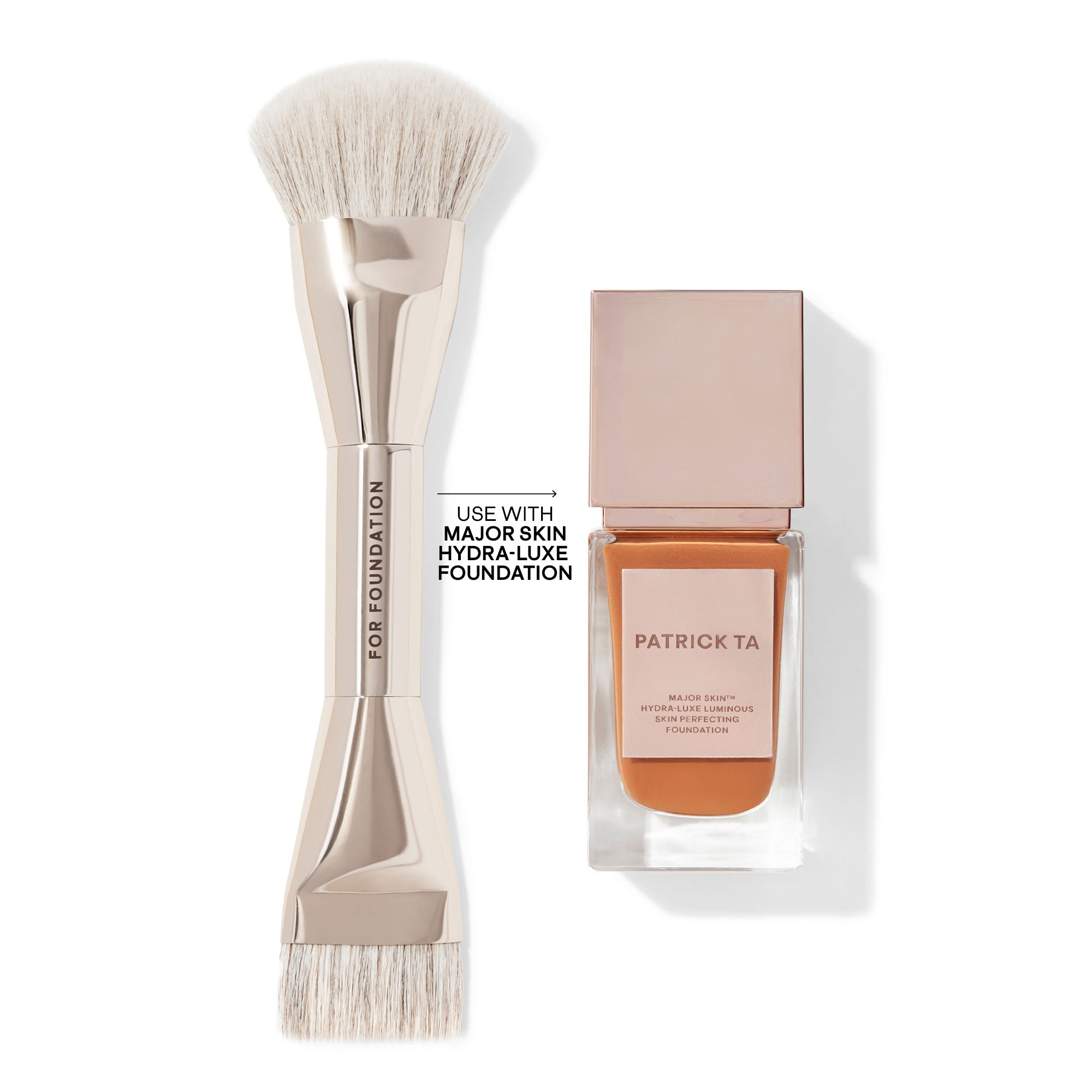 Dual Ended Foundation Brush