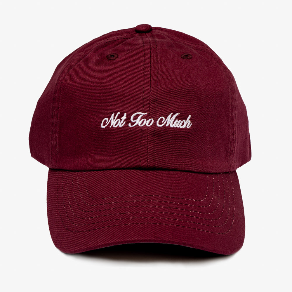 #color_burgundy not too much