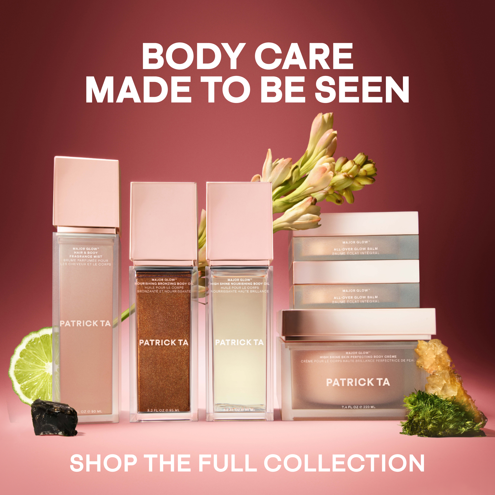 Major Glow High Shine Skin Perfecting Body Crème